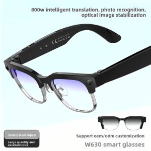 Gafas Inteligentes Homirn W630 con Asistente de IA, Traducción en Tiempo Real, Micrófono Dual con Reducción de Ruido, Control Táctil, Resistencia al Agua IP66 - Product Image 6