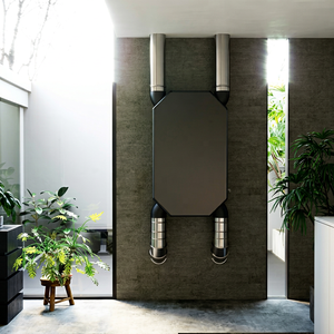 เครื่องระบายอากาศแบบกู้คืนความร้อน BSK Ventilation NOTUS Slim 400m/h 230V เทคโนโลยี R-410A รับประกัน 2 ปี สำหรับอุตสาหกรรม - Product Image 1