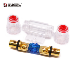 Kuerl ที่ยึดฟิวส์เครื่องเสียงรถยนต์บล็อกประกัน60A สำหรับการเชื่อมต่อเครื่องขยายเสียง - Product Image 2