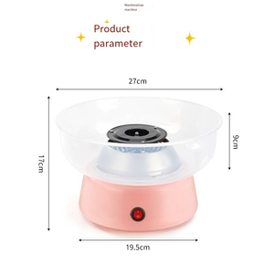 Mini máquina para hacer malvaviscos casera personalizada, máquina de algodón de azúcar portátil con calefacción eléctrica eficiente para niños - Product Image 3