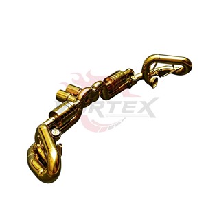 Sistema de Escape Completo Vortex Gold SS304 y Colectores para Porsche 911 GT3 991 4.0L Flat-6 9A1, Kit de Silenciador de Alto Rendimiento para Carreras - Product Image 6