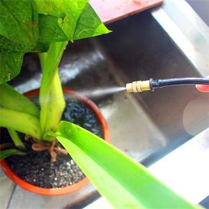 Buses en laiton réglables <span class=keywords><strong>arrosage</strong></span> de jardin Irrigation refroidissement extérieur atomisation arroseurs connexion de brouillard 4/7 <span class=keywords><strong>tuyau</strong></span> - Product Image 5
