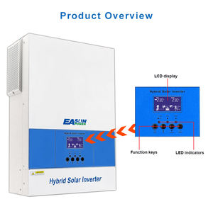 Accepter OEM ODM <span class=keywords><strong>4000w</strong></span> 6200w 8600w 11000w 4kw 6.2kw 8.2kw 11kw Hybride 220vac 230vac 240vac Onduleur de stockage solaire - Product Image 3