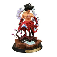 Figurine de dessin animé personnalisée Gear 4 Luffy King Gun Figure grande échelle Statue à collectionner cadeau pour les enfants