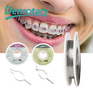 Attrezzatura per Igiene Orale Filo Ortodontico a Molla Chiusa Attivato Termicamente in NiTi Filo Ortodontico Rotondo Ovoidale - Product Image 6