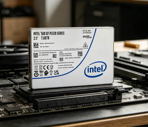 Intel Baru P5520 3.84T 7.68T PCIe 4.0 X4, NVMe U.2 SSD 7.68T Server Solid State Drive - Product Image 3