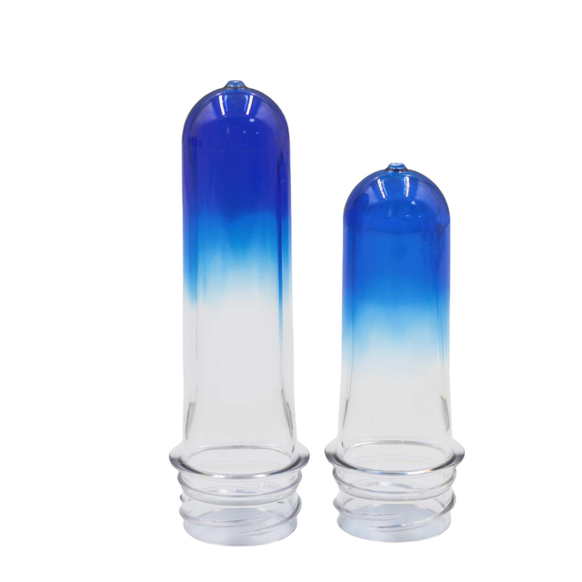 30mm 23g, 30g Two-tone Preform PET Plastic Bottle Gradient Ramp PET Preform