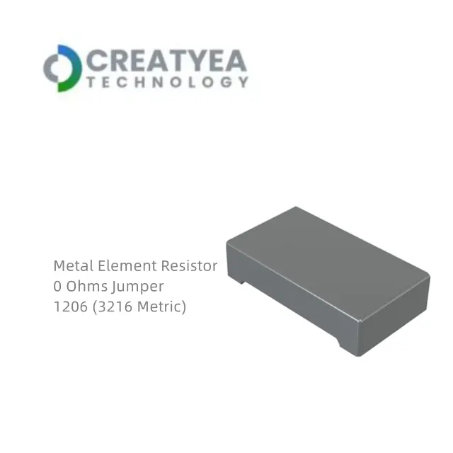( Creatyea ) Metal Element Resistor 0 Ohms Jumper 1206 (3216 Metric) 5109