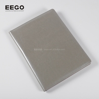 Carpeta de Archivos Profesional Personalizada de Cuero PU A4, Portadocumentos Multifuncional para Conferencias con Calculadora, en Oferta