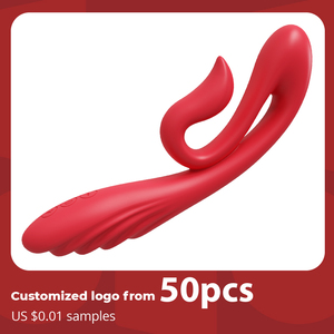 Alwup Vibratore Personalizzato con Logo da 50 Pezzi in Silicone per Punto G e Clitoride, Giocattolo per Adulti, Stimolatore Clitorideo, Masturbatore Femminile - Product Image 2