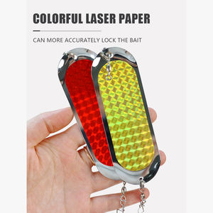 Flasher <span class=keywords><strong>de</strong></span> pêche OEM 18,5 cm pour la pêche en eau profonde, accessoire <span class=keywords><strong>de</strong></span> traîne pour la pêche en mer, en rivière, en lac, en mer <span class=keywords><strong>de</strong></span> la part des saumoniers - Product Image 4