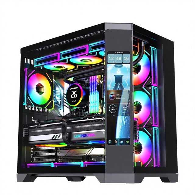 Cheap Full Gaming Pc Custom Computer Set Equipment Desktops Prebuilt Wholesale Build Desktop Gamer Pc