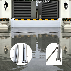 Barriera Antiallagamento in Alluminio Rinforzato, Sistema di Protezione Affidabile contro le Inondazioni per <span class=keywords><strong>la</strong></span> Sicurezza Domestica della Costa USA - Product Image 1