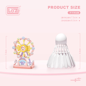 Pour LOZ Micro particule grande roue modèle jouet 140 pièces assemblage blocs de construction cadeau éducatif décoration Puzzle jouet - Product Image 6