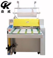 Laminateur industriel semi-automatique SWFM720C format A2, machine à plastifier double face avec fonction de découpe automatique, boîtier en bois, emballage moteur
