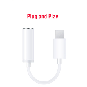 Adaptador de conector de auriculares tipo <span class=keywords><strong>C</strong></span> AUX, convertidor de Audio para Huawei Mate 40 Xiaomi, <span class=keywords><strong>USB</strong></span> <span class=keywords><strong>C</strong></span> a 3,5mm, precio de fábrica - Product Image 2