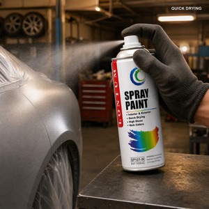 Venta caliente botella de alto brillo caramelo Mubah plástico negro Color plata Graffiti <span class=keywords><strong>Aerosol</strong></span> pintura en <span class=keywords><strong>aerosol</strong></span> - Product Image 2