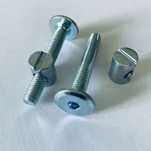 <span class=keywords><strong>Boulon</strong></span> de Joint de connecteur de meubles à <span class=keywords><strong>tête</strong></span> mince à douille hexagonale <span class=keywords><strong>Allen</strong></span> plate <span class=keywords><strong>avec</strong></span> <span class=keywords><strong>écrou</strong></span> de <span class=keywords><strong>baril</strong></span> - Product Image 6