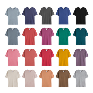T-shirt Homme en Coton 100% de Haute Qualité, Col Rond, Design Uni, Coupe Classique, Tricoté, Style Urbain, Respirant - Product Image 3