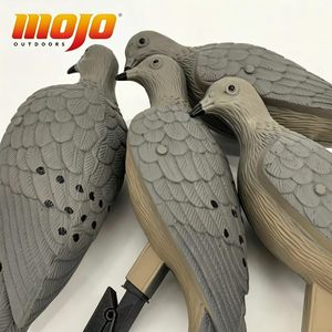 MOJO Outdoors Leurre de chasse <span class=keywords><strong>à</strong></span> clipser pour colombes, nouveau modèle très demandé, avec accessoires de base, choix de style - Product Image 3