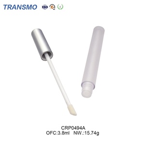 Tubes de gloss à lèvres longs de 2 ml, tubes en plastique minces noirs vides pour gloss à lèvres - Product Image 4