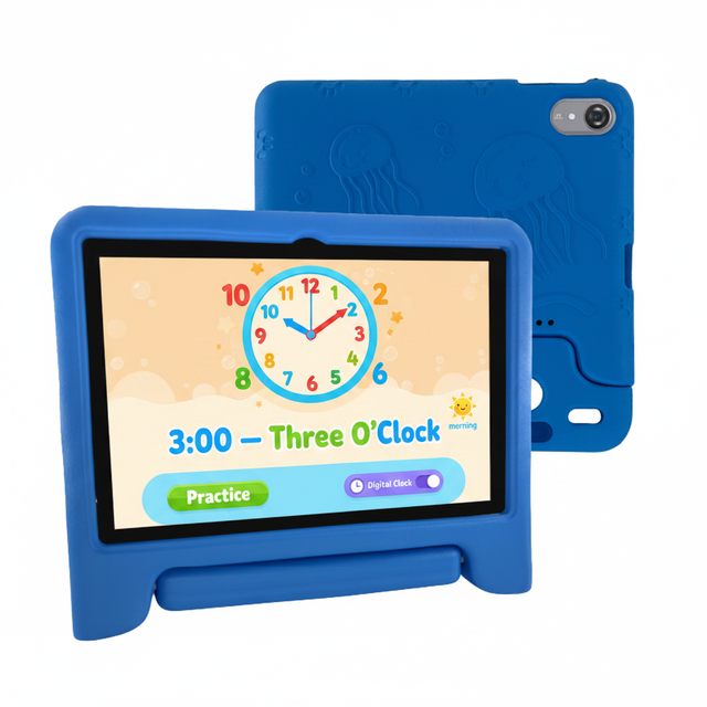 10.1 Inch Tablet 4GB+128GB Octa Core WiFi 6 HD IPS Display Metal Body Android Tablet PC for Kids Home Study Online Class