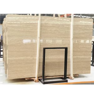 Chất Lượng Cao Tự Nhiên La Mã Óc Chó <span class=keywords><strong>Travertine</strong></span> Tấm Ý Màu Be <span class=keywords><strong>Travertine</strong></span> Sàn Nội Thất Tường Gạch Cho Nhà Bếp Sử Dụng Đánh Bóng - Product Image 3