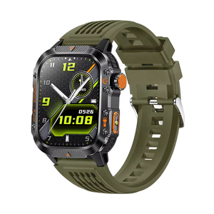 HT36 Men Outdoor GPS Smart Watch IPS Display Silicone Compass Altitude Weather Display BT Call 3ATM Waterproof 5-10 Days Battery - Product Image 4