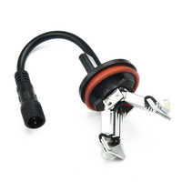 Phares LED Angel Eye en forme de V à griffes bifurquées H8, compatibles avec E70 E71 E82 E87 E90 E92 E93