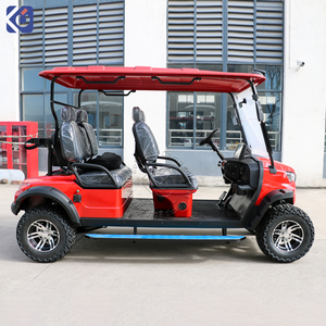 Voiture de golf électrique 4 places CAMP en gros, batterie lithium 72V, panneau solaire, pour visites d'hôtels, campus, plages et parcs - Product Image 3