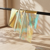 Film TPU holographique irisé personnalisé, imperméable et écologique, pour sacs à main, lamination de verre, accessoires de bricolage pour jouets