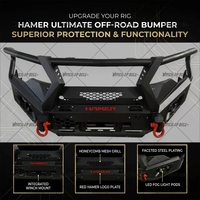 Pare-chocs avant en acier Hamer 4x4 pour Dmax 2025 2026, kit de protection de pare-chocs, barre de protection robuste, accessoires pour Dmax 2025