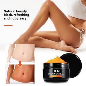 OEM ODM Natural Vegano Suave Marrón Piel Oscura Corrección de color Loción de autobronceado/Gel <span class=keywords><strong>Crema</strong></span> de bronceado corporal - Product Image 2