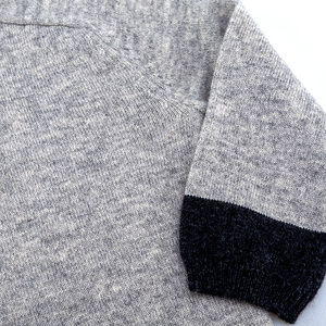 Biểu Tượng Tùy Chỉnh OEM ODM Bán Buôn Thời Trang Trẻ Em Cashmere Dệt Kim Hàng Đầu Trẻ Em Áo Thun Bé Đan Áo Len - Product Image 5