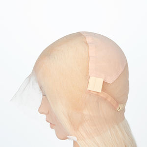 Pelucas de Cabello Humano Rubio Natural sin Pegamento, con Cutícula Europea Virgen Alineada, Línea de Cabello Pre-Desplumada, Encaje Completo para Mujeres - Product Image 3