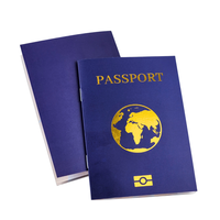 Passeport en papier personnalisé avec logo, accessoires de jeu, livre de passeport pour enfants, jouet pour le plaisir des enfants