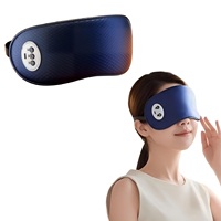 Masque oculaire pliable chaud et froid, soigneusement sélectionné, pour le soin des yeux, avec batterie intégrée et fonction de massage oculaire.