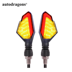 Clignotants LED pour moto, feux de signalisation gauche et droite, feux de jour, indicateurs, clignotants - Product Image 6
