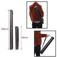 Tube de rangement pour flèches de tir à l'arc, coloré, réglable, pour arc classique et chasse, en PE, extensible, portable, accessoires