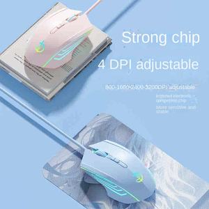 圣剑高精度1600 DPI有线游戏鼠标 可定制RGB灯光 人体工学设计 适合双手使用 超越极限的舒适感 - Product Image 6