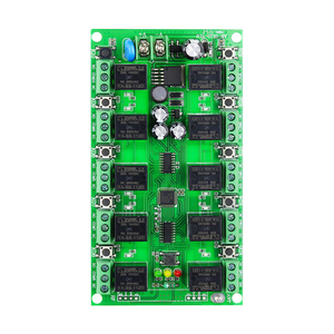 สวิตช์รับสัญญาณไร้สาย RF 10 ช่อง DC12V 315/433MHz ระยะไกล 100 ม. แบบติดตั้งถาวร สำหรับควบคุมระบบอัตโนมัติภายในบ้าน - Product Image 5