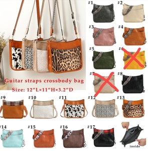 Bán buôn tùy chỉnh phụ nữ Vai Túi PU da dây đeo đàn guitar PURSE Vegan da ba lô - Product Image 2