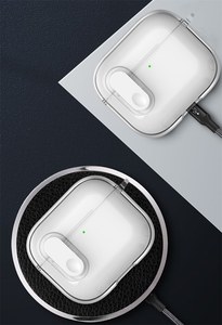 Funda Protectora Transparente de PC para Auriculares <span class=keywords><strong>Airpods</strong></span> 4, Compatible con <span class=keywords><strong>Airpods</strong></span> 1, 2, <span class=keywords><strong>3</strong></span>, Pro <span class=keywords><strong>3</strong></span>, 2, Anti-Caídas, Anti-Amarilleo - Product Image 3
