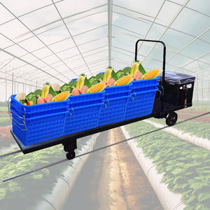 온실 카트 파이프 레일 트롤리 농업용 수확 트롤리 - Product Image 2