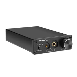 AIYIMA A5 PRO耳机放大器USB DAC 24BIT 192KHz HIFI解码器音频接口数字光纤同轴PC USB转换器