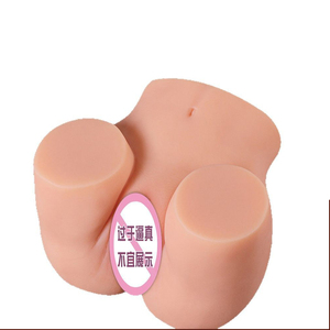 Poupées sexuelles réalistes à double canal vaginal et anal, avec fesses volumineuses, dispositif de masturbation masculine, poupée en silicone demi-corps - Product Image 6