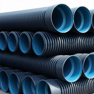 # สินค้ามาใหม่ # ท่อระบายน้ำโพลีเอทิลีน HDPE แบบผนังสองชั้น ขนาด 110 Sn 12 Dn 120 160 มม. 600 1000 มม. กำลังเป็นที่นิยมขายส่ง - Product Image 4