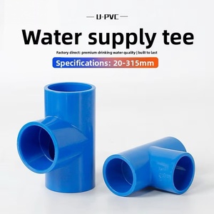 Raccords en T hexagonaux pour tuyaux d'eau ronds en <span class=keywords><strong>PVC</strong></span>, tailles 20, 25, 32, <span class=keywords><strong>40</strong></span>, 50, 63, 75, 90, 110, raccords femelles, résistants à la corrosion - Product Image 2
