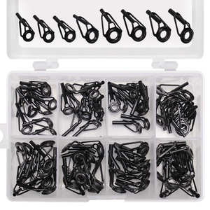 Kit de 80 Piezas de Guías para Cañas de Pescar, Cerámica y Acero Inoxidable, Accesorios de Pesca, Combo de Guías Superiores para Cañas de Pescar - Product Image 2