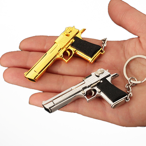 Pistola Giocattolo <span class=keywords><strong>Desert</strong></span> Eagle 6.6CM Modello Realistico Portachiavi Giocattolo in Metallo Sicuro per Ragazzi Regalo Smontabile - Product Image 5